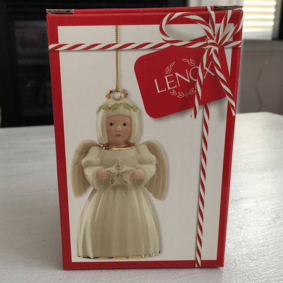 🎉SALE NIB Lenox Holiday Cheer Angel Ornament - Picture 5 of 5